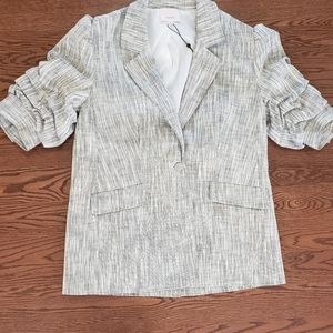 Fully lined summer blazer